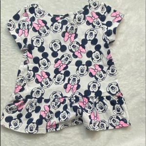 ‼️6 For $20‼️Jumping Bean Minnie Peplum Top